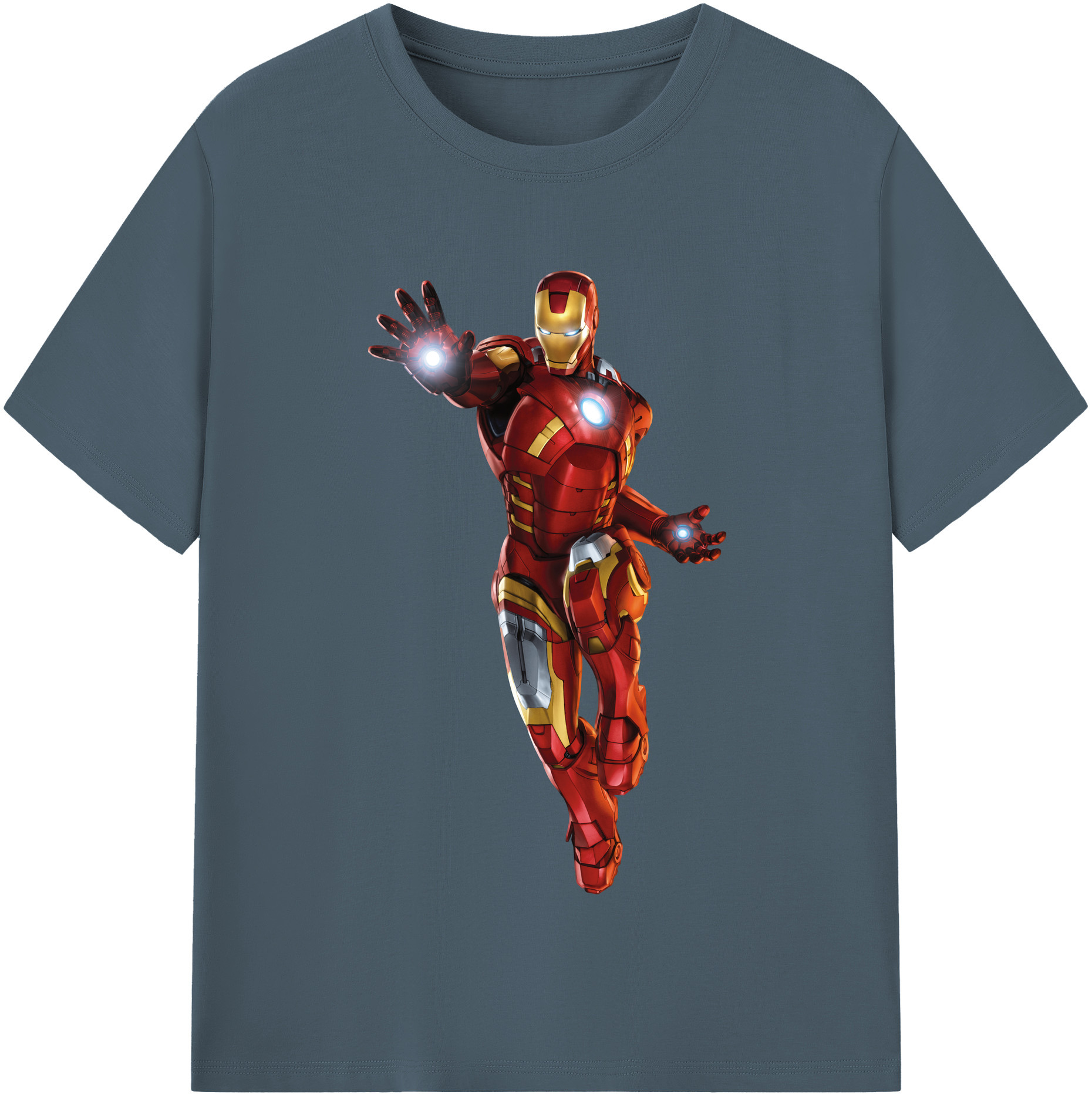 （画像用） アベンジャーズ The Avengers 綿100％半袖Tシャツ（フロントプリント）